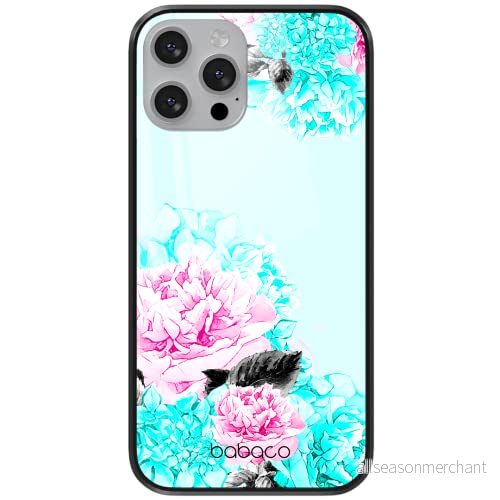 ERT GROUP mobiltelefonfodral för Huawei MATE 10 originalt och officiellt licensierat Babaco mönster Kwiaty 003 tillverkad av härdat glas, optimalt anpassat till mobilens form, skyddsfodral 5904805422942