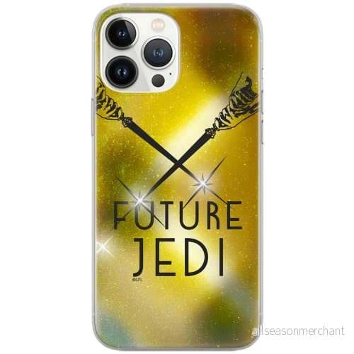 ERT GROUP mobiltelefonfodral för Iphone 13 PRO originalt och officiellt licensierat Star Wars mönster 009 Vit optimalt anpassad till formen på mobiltelefonen, fodral tillverkad av TPU plast 5903932859843