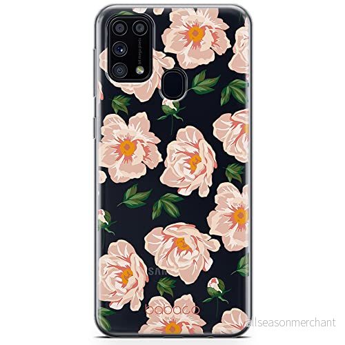 ERT GROUP mobiltelefonfodral för Samsung A31 originalt och officiellt licensierat Babaco mönster Flowers 014 optimalt anpassad till formen på mobiltelefonen, gedeeltelijk transparant 5903932615005