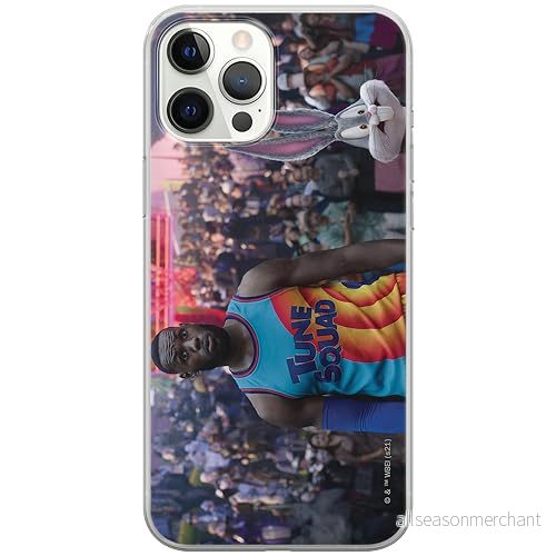 ERT GROUP mobiltelefonfodral för Iphone 12 PRO MAX originalt och officiellt licensierat Looney Tunes mönster Space Jam 020 anpassad till formen på mobiltelefonen, fodral tillverkad av TPU plast 5905511052713