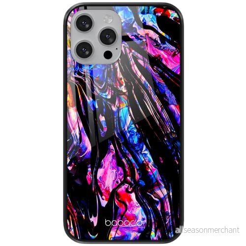 ERT GROUP mobiltelefonfodral för Apple Iphone XS Max originalt och officiellt licensierat Babaco mönster Abstrakt 028 tillverkad av härdat glas, optimalt anpassat till mobilens form, skyddsfodral 5903537757087