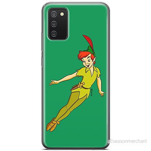 ERT GROUP mobiltelefonfodral för Samsung A02S originalt och officiellt licensierat Disney mönster Peter Pan 001 optimalt anpassad till formen på mobiltelefonen, fodral tillverkad av TPU plast 5905131147639