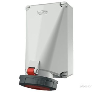 Mennekes Wall mounted recept. 125a5p6h400v ip67 4015394000730 Mennekes Wall mounted recept. 125a5p6h400v ip67 4015394000730