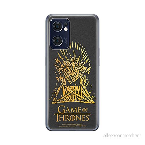 ERT GROUP mobiltelefonfodral för Oppo RENO 7 5G originalt och officiellt licensierat Game of Thrones mönster 011 optimalt anpassad till formen på mobiltelefonen, fodral tillverkad av TPU plast 5905511313128