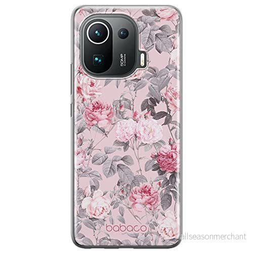 ERT GROUP mobiltelefonfodral för Xiaomi MI 11 PRO originalt och officiellt licensierat Babaco mönster Flowers 054 optimalt anpassad till formen på mobiltelefonen, fodral tillverkad av TPU plast 5905131352712