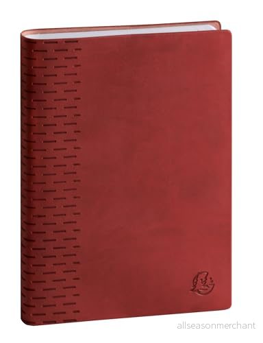 Exacompta - 184125E Forum Winner Day Agenda 12 x 17 cm augusti 2025 till juli 2026 röd färg 3660942086660