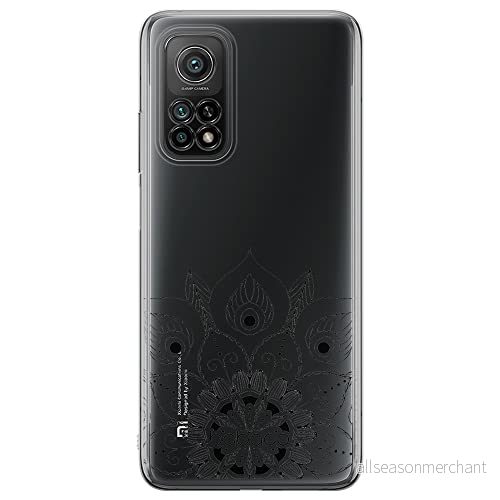 ERT GROUP mobiltelefonfodral för Huawei P30 originalt och officiellt licensierat Babaco mönster Mandalas 008 Vit optimalt anpassad till formen på mobiltelefonen, gedeeltelijk transparant 5904805853227
