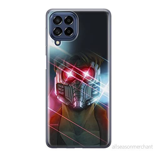 ERT GROUP mobiltelefonfodral för Samsung M33 5G originalt och officiellt licensierat Marvel mönster Star Lord 003 optimalt anpassad till formen på mobiltelefonen, fodral tillverkad av TPU plast 5905511343767