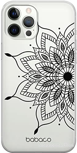 ERT GROUP mobiltelefonfodral för Iphone 12/12 PRO originalt och officiellt licensierat Babaco mönster Mandalas 004 optimalt anpassad till formen på mobiltelefonen, gedeeltelijk transparant 5904805830624
