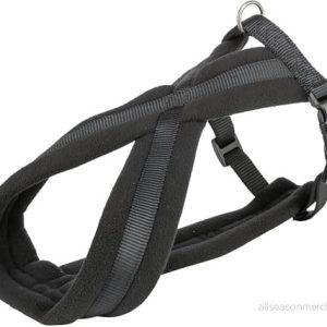 Trixie Premium touring harness S M: 40 70 cm/20 mm black 4011905203812