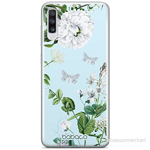 ERT GROUP mobiltelefonfodral för Samsung A70 originalt och officiellt licensierat Babaco mönster Flowers 030 optimalt anpassad till formen på mobiltelefonen, fodral tillverkad av TPU plast 5905131275134