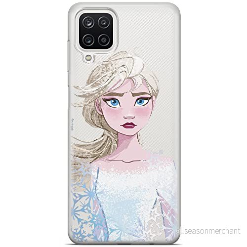 ERT GROUP mobiltelefonfodral för Samsung A12 / M12 originalt och officiellt licensierat Disney mönster Elsa 014 optimalt anpassad till formen på mobiltelefonen, gedeeltelijk transparant 5903040090862