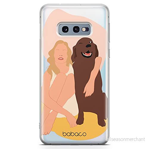 ERT GROUP mobiltelefonfodral för Samsung S10e originalt och officiellt licensierat Babaco mönster Dogs 007 optimalt anpassad till formen på mobiltelefonen, gedeeltelijk transparant 5905131033635