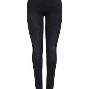 ONLY ONLBlush Life Mid Jeans Skinny Fit – Svart denim – 34L 5715207934359 ONLY ONLBlush Life Mid Jeans Skinny Fit – Svart denim – 34L 5715207934359