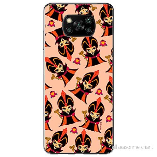 ERT GROUP mobiltelefonfodral för Xiaomi POCOPHONE X3 originalt och officiellt licensierat Disney mönster Jafar 002 optimalt anpassad till formen på mobiltelefonen, fodral tillverkad av TPU plast 5905131402721