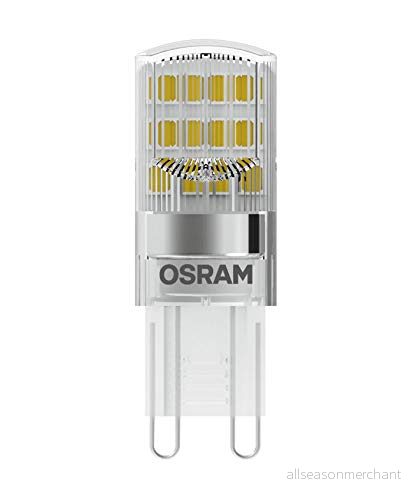 Osram LED-stiftlampa G9 1,9 W 2700 K Klar 4058075432307