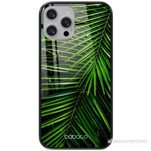 ERT GROUP mobiltelefonfodral för Samsung S21 originalt och officiellt licensierat Babaco mönster Plants 002 tillverkad av härdat glas, anpassat till mobilens form, skyddsfodral 5903932791877