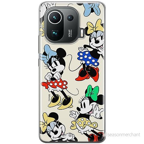 ERT GROUP mobiltelefonfodral för Xiaomi MI 11 PRO originalt och officiellt licensierat Disney mönster Minnie 076 optimalt anpassad till formen på mobiltelefonen, fodral tillverkad av TPU plast 5905795028138