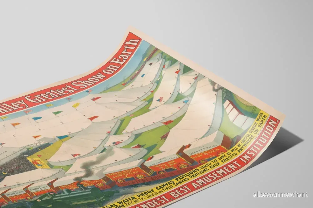 Vintageposter Barnum & Bailey Greatest Show on Earth - Bild 2