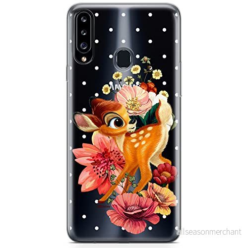 ERT GROUP mobiltelefonfodral för Samsung A20S originalt och officiellt licensierat Disney mönster Bambi 014 optimalt anpassad till formen på mobiltelefonen, gedeeltelijk transparant 5904805362842