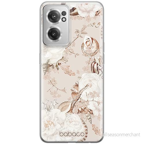 ERT GROUP mobiltelefonfodral för OnePlus NORD CE 2 originalt och officiellt licensierat Babaco mönster Flowers 045 optimalt anpassad till formen på mobiltelefonen, fodral tillverkad av TPU plast 5905511293482