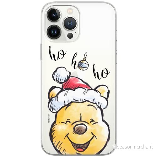 ERT GROUP mobiltelefonfodral för Iphone 13 PRO MAX originalt och officiellt licensierat Disney mönster Winnie the Pooh and friends 022 Vit optimalt anpassad, gedeeltelijk transparant 5903932863000