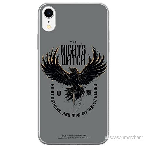 ERT GROUP mobiltelefonfodral för Apple Iphone XR originalt och officiellt licensierat Game od Thrones mönster of 003, fodral tillverkad av TPU plast 5903932665000