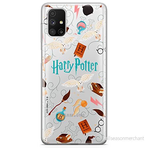 ERT GROUP mobiltelefonfodral för Samsung M51 originalt och officiellt licensierat Harry Potter mönster 228 optimalt anpassad till formen på mobiltelefonen, gedeeltelijk transparant 5905131698346
