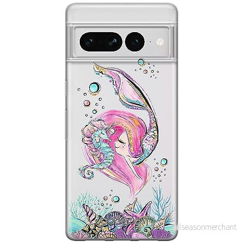 ERT GROUP mobiltelefonfodral för Google PIXEL 7 PRO originalt och officiellt licensierat Babaco mönster Ocean 002 optimalt anpassad till formen på mobiltelefonen, gedeeltelijk transparant 5905795170127