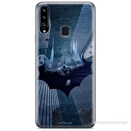 ERT GROUP mobiltelefonfodral för Samsung A20S originalt och officiellt licensierat DC mönster Batman 071 optimalt anpassad till formen på mobiltelefonen, fodral tillverkad av TPU plast 5905131530301