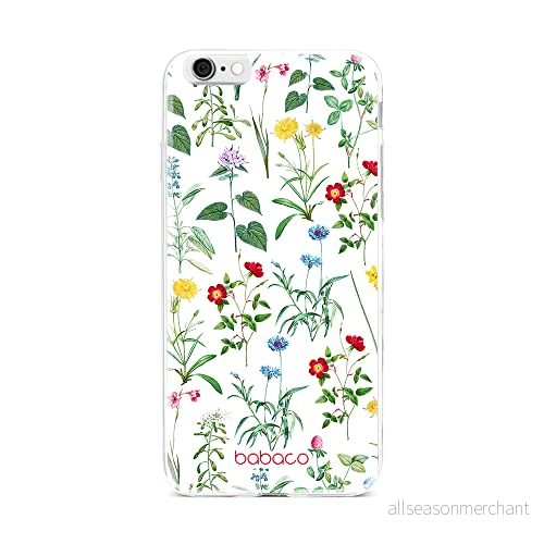 ERT GROUP mobiltelefonfodral för Iphone 6 PLUS originalt och officiellt licensierat Babaco mönster Flowers 042 optimalt anpassad till formen på mobiltelefonen, fodral tillverkad av TPU plast 5905131314482