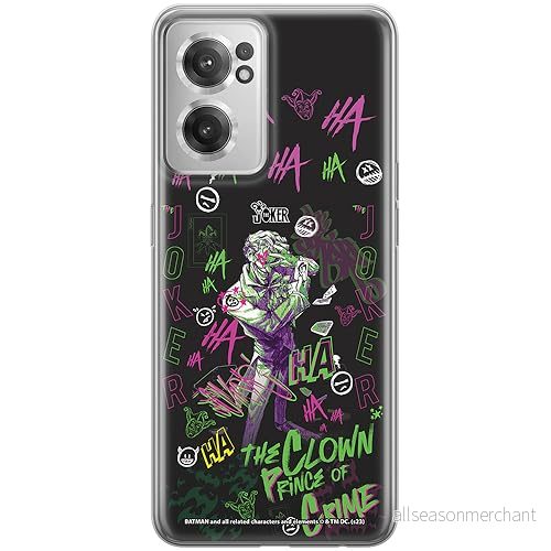 ERT GROUP mobiltelefonfodral för OnePlus NORD CE 2 originalt och officiellt licensierat DC mönster Joker 027 optimalt anpassad till formen på mobiltelefonen, fodral tillverkad av TPU plast 5905795052904