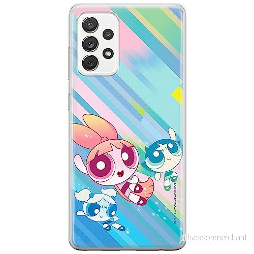 ERT GROUP mobiltelefonfodral för Samsung A52 5G / LTE 4G A52S originalt och officiellt licensierat The Powerpuff Girls mönster 037, fodral tillverkad av TPU plast 5905511981655