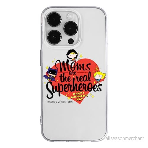 ERT GROUP mobiltelefonfodral för Apple Iphone 14 PRO MAX originalt och officiellt licensierat DC mönster Super Girls 005 optimalt anpassad till formen på mobiltelefonen, gedeeltelijk transparant 5905131931160