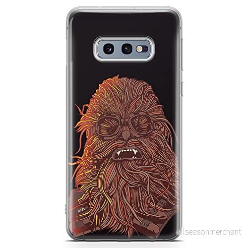 ERT GROUP mobiltelefonfodral för Samsung S10e originalt och officiellt licensierat Star Wars mönster Chewbacca 007 optimalt anpassad till formen på mobiltelefonen, fodral tillverkad av TPU plast 5903537357942