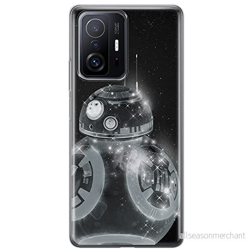 ERT GROUP mobiltelefonfodral för Xiaomi 11T 5G / PRO originalt och officiellt licensierat Star Wars mönster BB 8 006 anpassad till formen på mobiltelefonen, fodral tillverkad av TPU plast 5904805557620