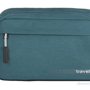 Travelite Kosmetikväska för handbagage, Kick Off resväskeserien, praktisk toalettväska semester och sport, turkos (bensin), 26 cm, Kosmetiktasche 4027002072220 Travelite Kosmetikväska för handbagage, Kick Off resväskeserien, praktisk toalettväska semester och sport, turkos (bensin), 26 cm, Kosmetiktasche 4027002072220