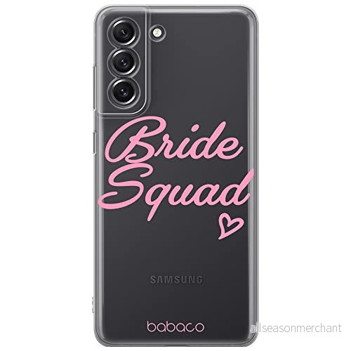 ERT GROUP mobiltelefonfodral för Samsung S21 FE originalt och officiellt licensierat Babaco mönster Bride Squad 001 Vit optimalt anpassad till formen på mobiltelefonen, gedeeltelijk transparant 5904805769788