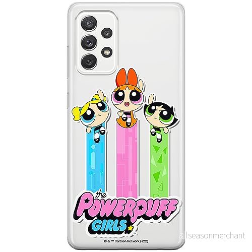 ERT GROUP mobiltelefonfodral för Samsung A33 5G originalt och officiellt licensierat The Powerpuff Girls mönster 030, gedeeltelijk transparant 5905511974916