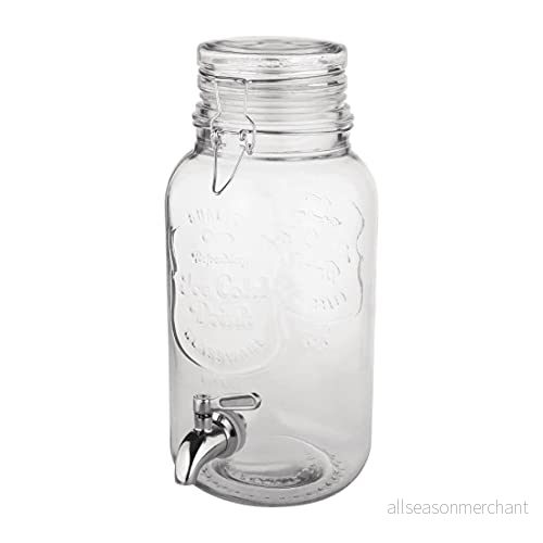 Olympia Clip Top Water Dispenser Printed Ice Cold Drink, 3,6Ltr 5050984456893