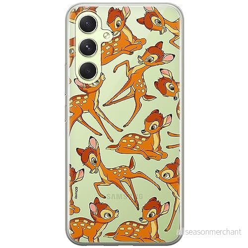 ERT GROUP mobiltelefonfodral för Samsung A54 5G originalt och officiellt licensierat Disney mönster Bambi 017 optimalt anpassad till formen på mobiltelefonen, gedeeltelijk transparant 5905511811686