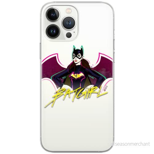 ERT GROUP mobiltelefonfodral för Apple Iphone 5/5S/SE originalt och officiellt licensierat DC mönster Bat Girl 004 Vit optimalt anpassad till formen på mobiltelefonen, gedeeltelijk transparant 5903040798416