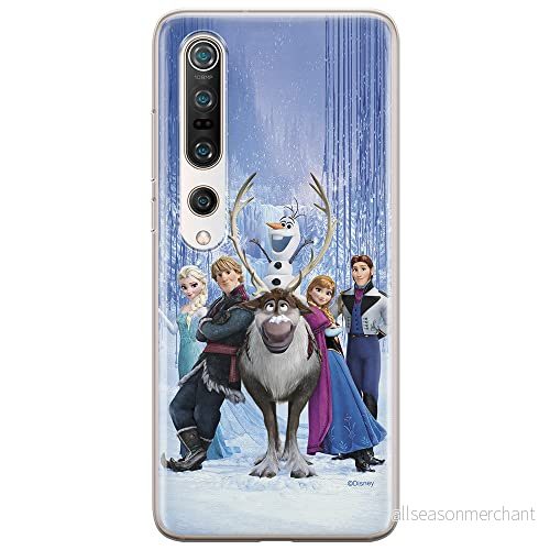 ERT GROUP mobiltelefonfodral för Xiaomi MI 10 / PRO originalt och officiellt licensierat Disney mönster Frozen 001 optimalt anpassad till formen på mobiltelefonen, fodral tillverkad av TPU plast 5903537167145