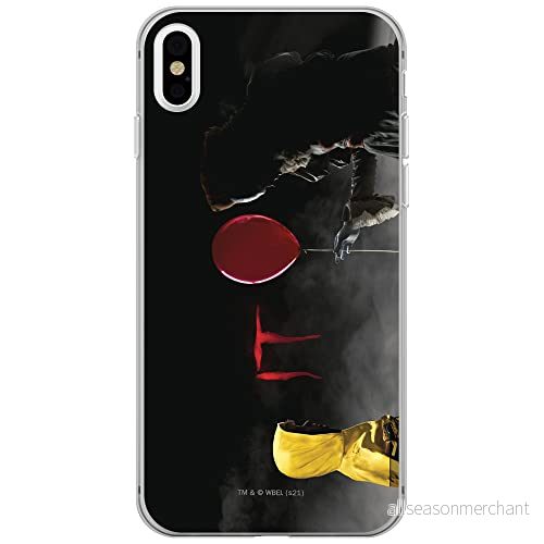 ERT GROUP mobiltelefonfodral för Iphone X/XS originalt och officiellt licensierat Horror mönster It 008 optimalt anpassad till formen på mobiltelefonen, fodral tillverkad av TPU plast 5905131962287