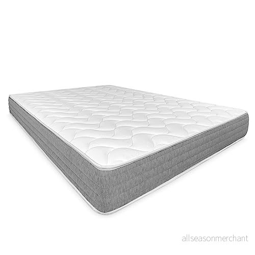 DUERMETE ONLINE Viscotec Reversible Viscoelastisk madrass 105 x 200, fast och komfortabel, ergonomisk, tjocklek 21 cm, antikvalster, antibakterier allergivänliga 8445355098104