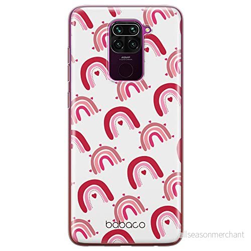 ERT GROUP mobiltelefonfodral för Xiaomi REDMI NOTE 9 originalt och officiellt licensierat Babaco mönster Rainbow 001 optimalt anpassad till formen på mobiltelefonen, gedeeltelijk transparant 5904805040214