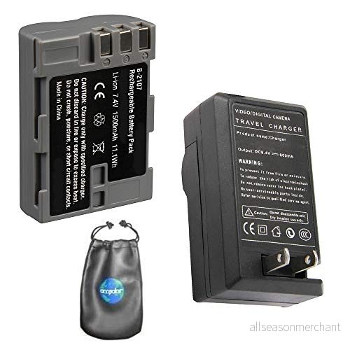 Digitalt ersättningsbatteri plus batteri reseladdare för FujiFilm NP150, Finepix Inkluderar linstillbehörsväska 845925065983