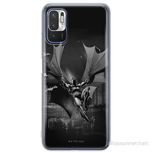 ERT GROUP mobiltelefonfodral för Xiaomi REDMI NOTE 10 5G / POCO M3 PRO originalt och officiellt licensierat DC mönster Batman 073 anpassad till formen på mobiltelefonen, fodral tillverkad av TPU plast 5905131509666