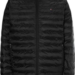 Tommy Hilfiger herr Vävda jackor Packable Recycled Jacket Mw0mw18763, svart (svart), XXL 8720114544239 Tommy Hilfiger herr Vävda jackor Packable Recycled Jacket Mw0mw18763, svart (svart), XXL 8720114544239