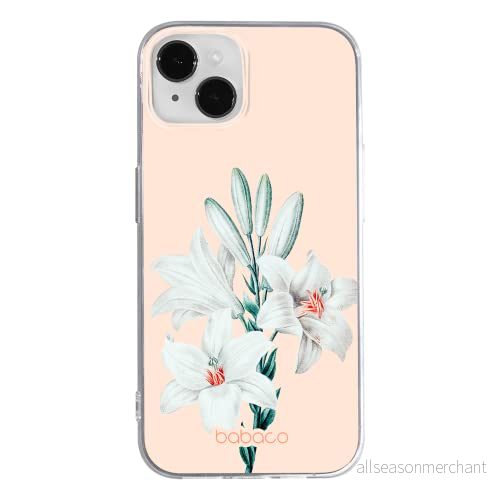 ERT GROUP mobiltelefonfodral för Iphone 13 MINI originalt och officiellt licensierat Babaco mönster Flowers 039 optimalt anpassad till formen på mobiltelefonen, fodral tillverkad av TPU plast 5905131306593